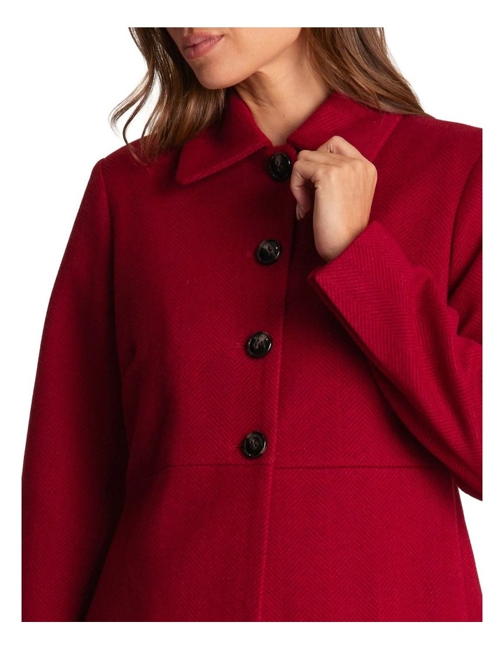 Floa Jacket in Red image 4