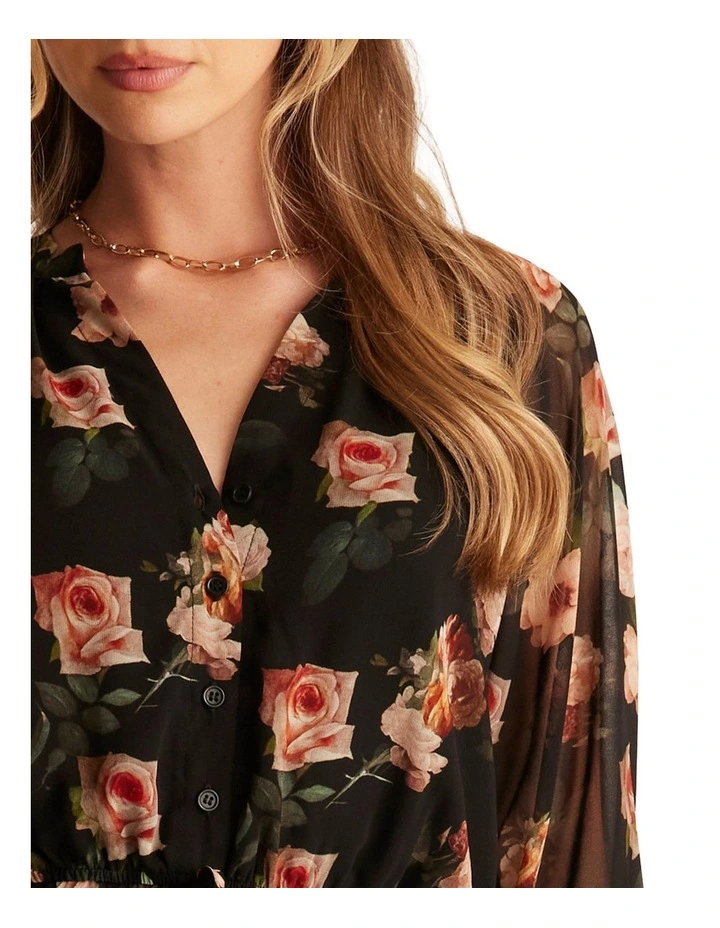 Melanie Top in Black image 4