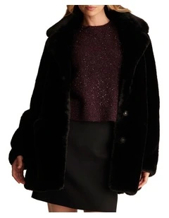 Selva Coat in Black