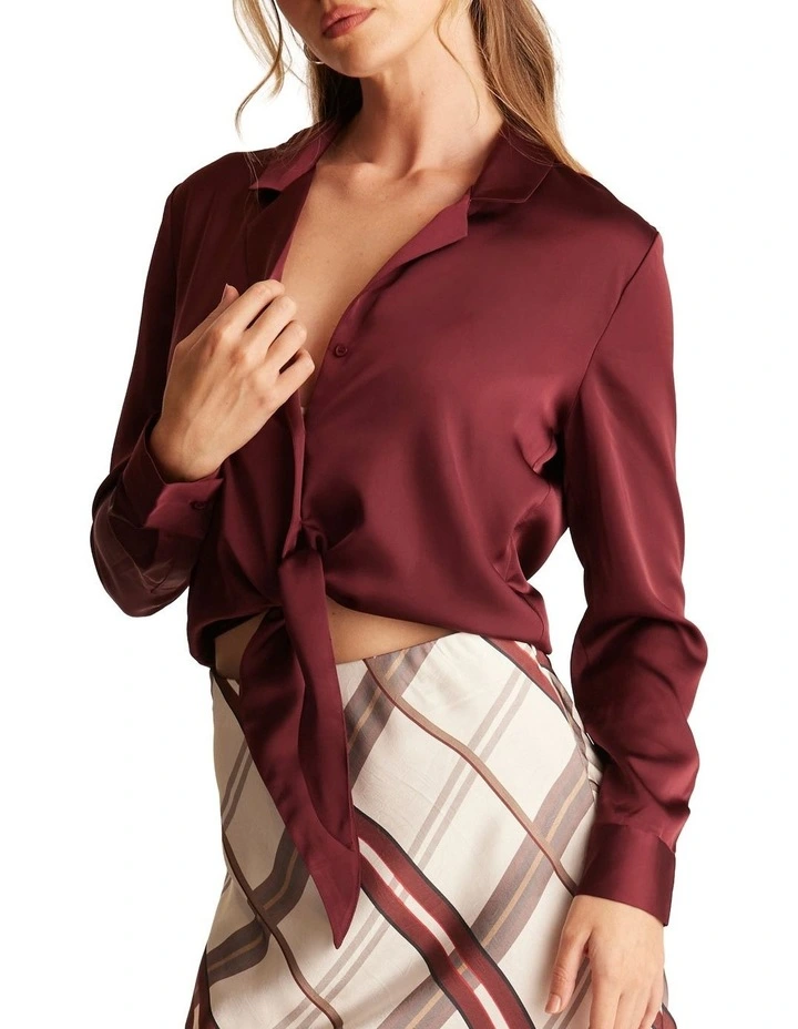 Carla Top in Red image 2