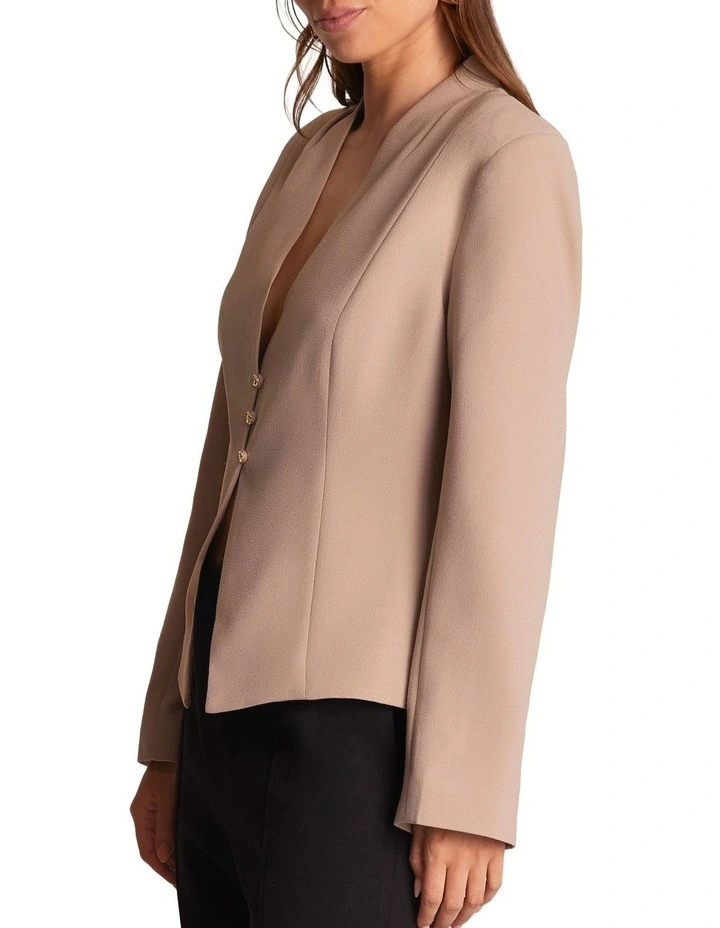 Sia Jacket in Brown image 3