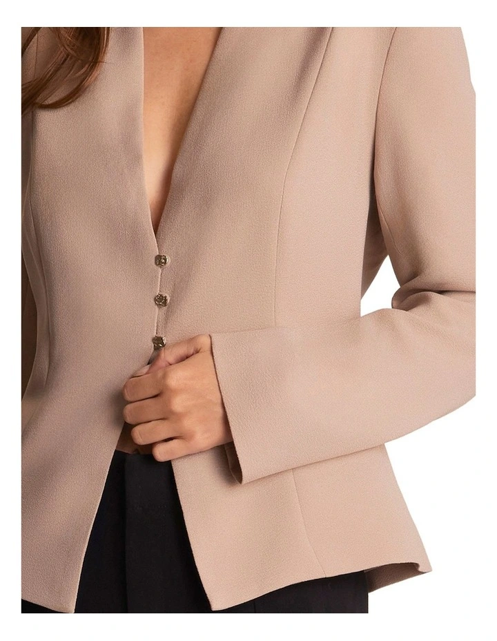 Sia Jacket in Brown image 4