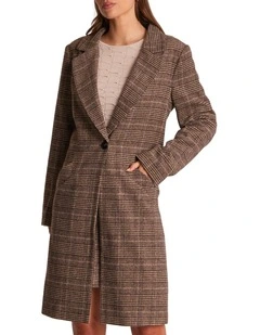 Evangeline Coat in Brown