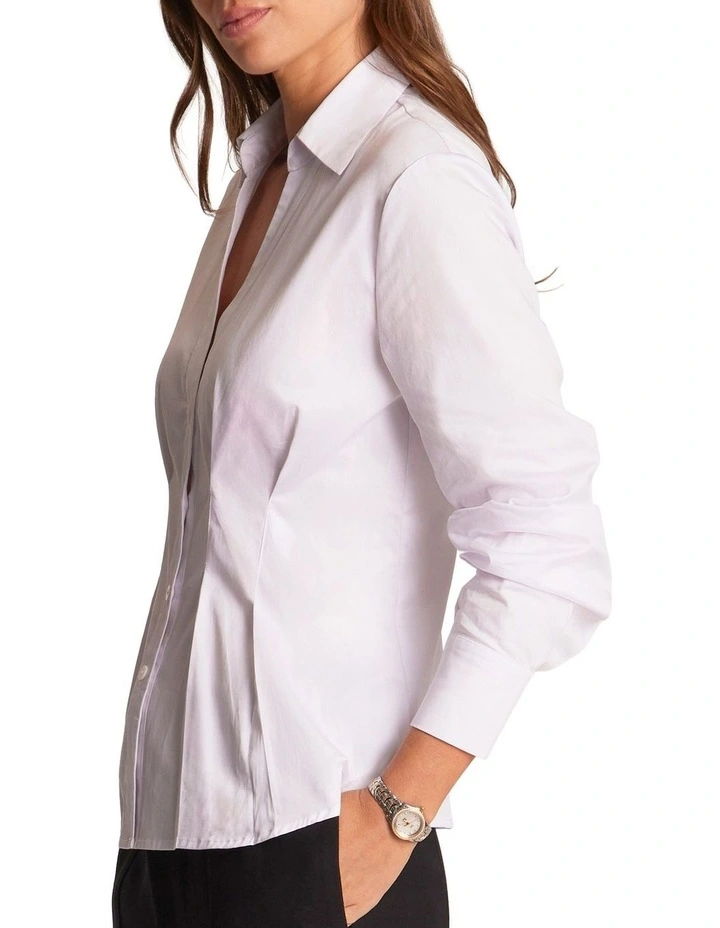 Barbara Top in White image 3