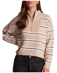 Marianne Knit Jumper in Beige
