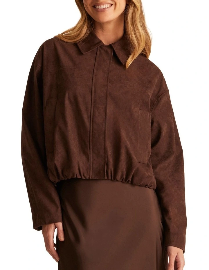 Tayla Jacket in Brown image 1