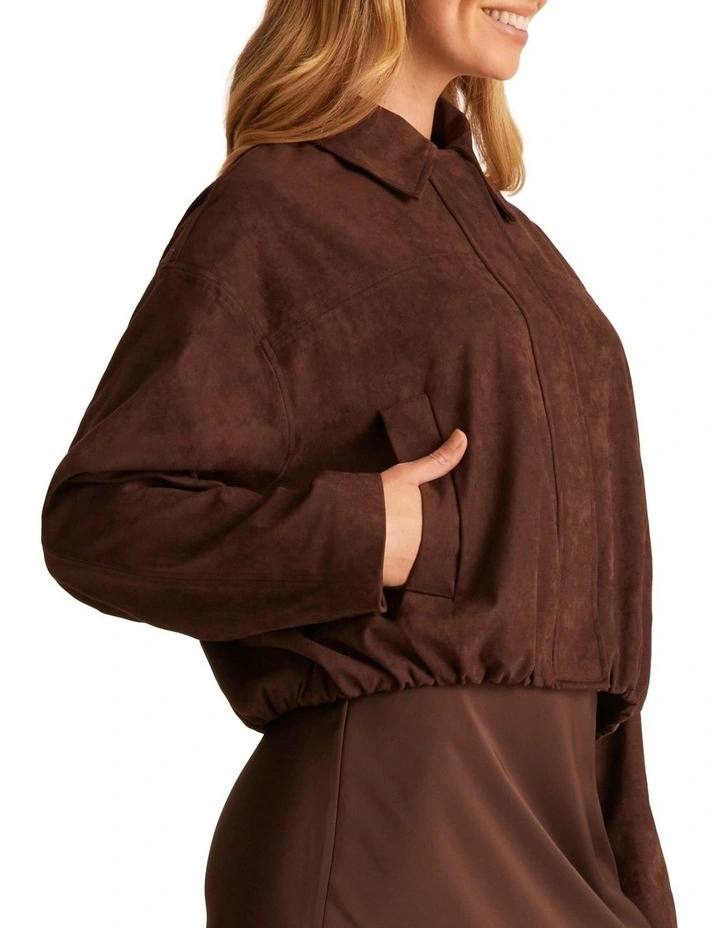 Tayla Jacket in Brown image 2