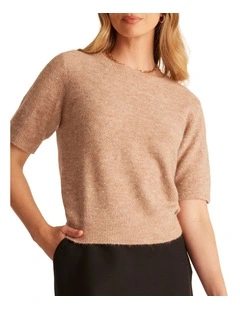 Meaghan Knit Jumper in Pink