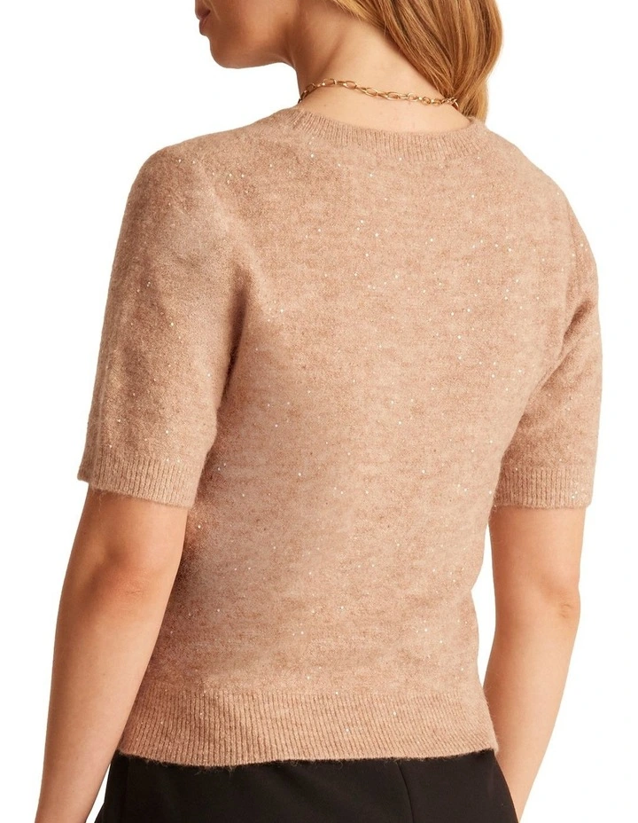 Meaghan Knit Jumper in Pink image 3