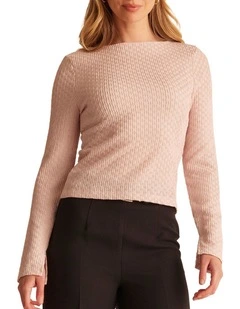 Ashleigh Top in Pink