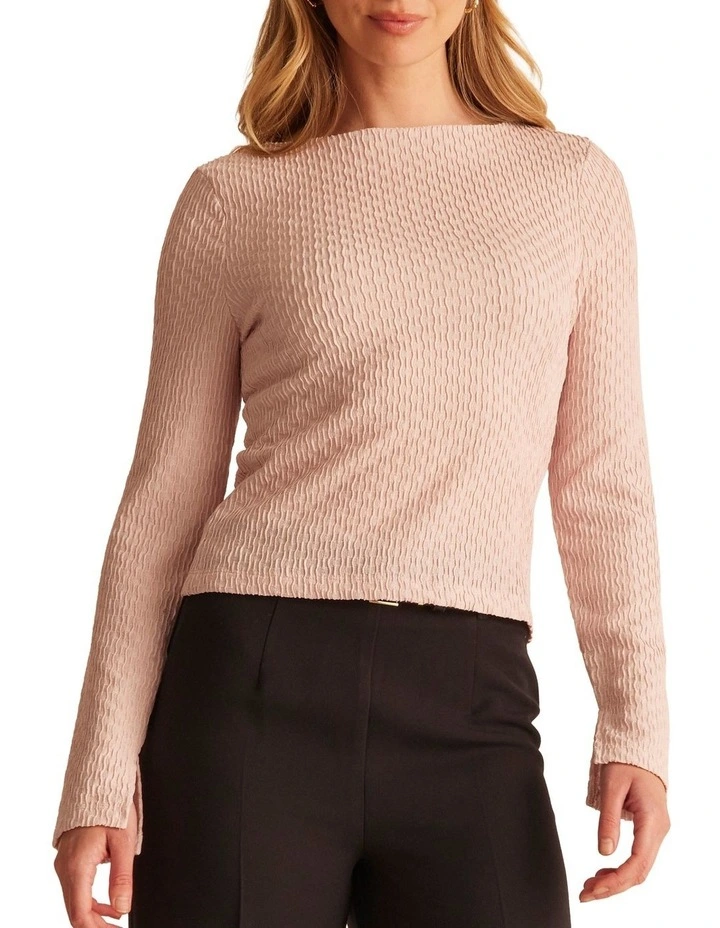 Ashleigh Top in Pink image 1