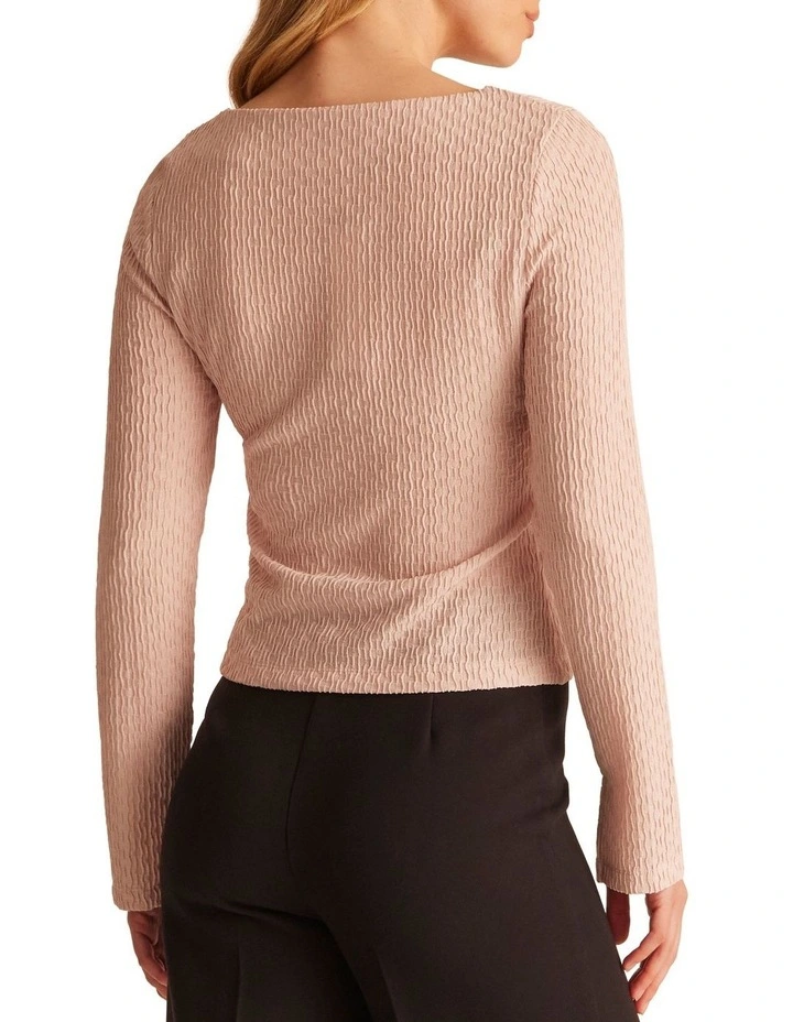 Ashleigh Top in Pink image 3
