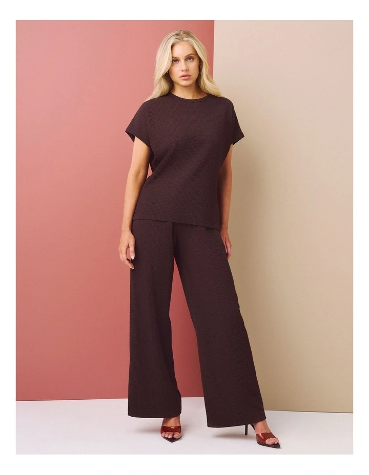 Toscara Pant in Chocolate image 2