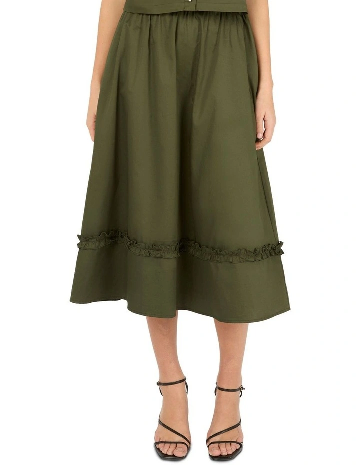 Evera Skirt in Green image 1