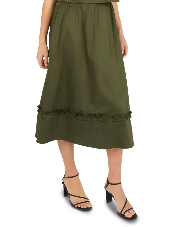 Evera Skirt in Green image 3