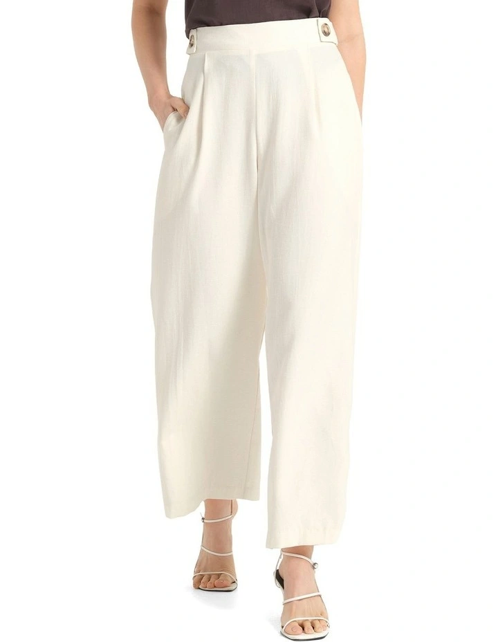 Odette Pant in Creme image 1
