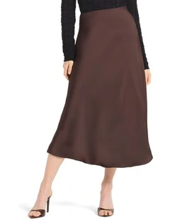 Suki Skirt in Brown