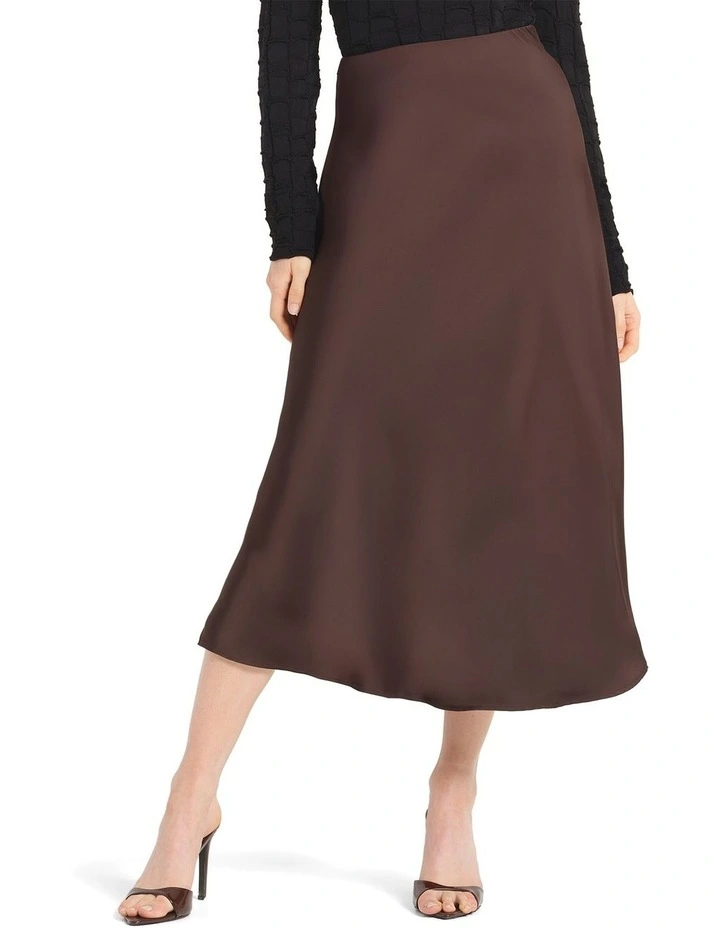 Suki Skirt in Brown image 1