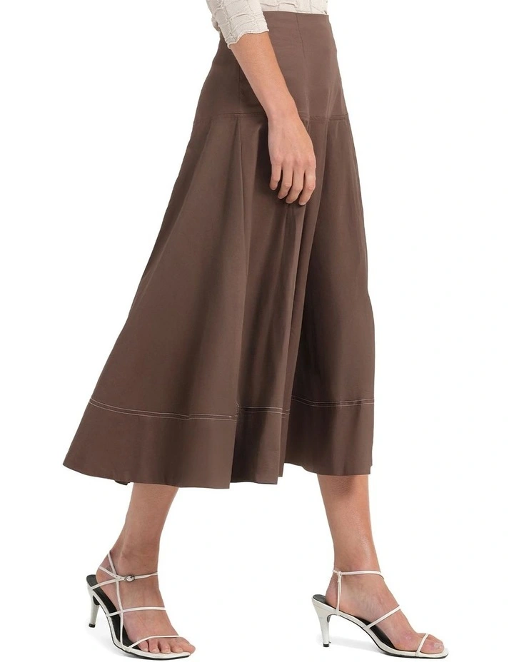 Obscura Skirt in Choc image 3