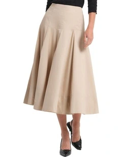 Obscura Skirt in Beige
