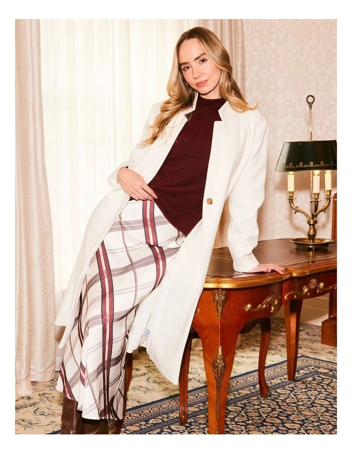 Roselle Skirt in Cream image 2