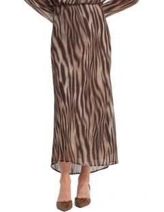 Roxie Skirt in Brown