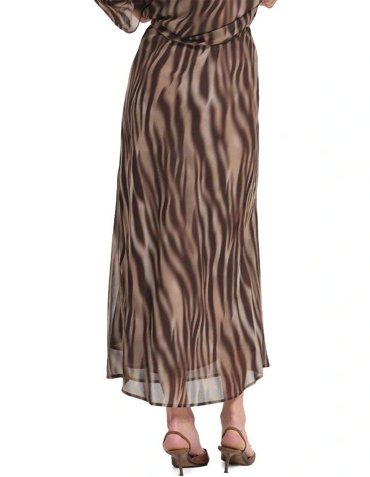 Roxie Skirt in Brown image 3