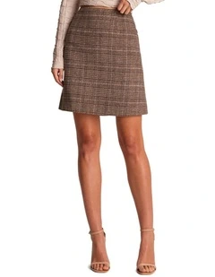 Evangeline Skirt in Brown