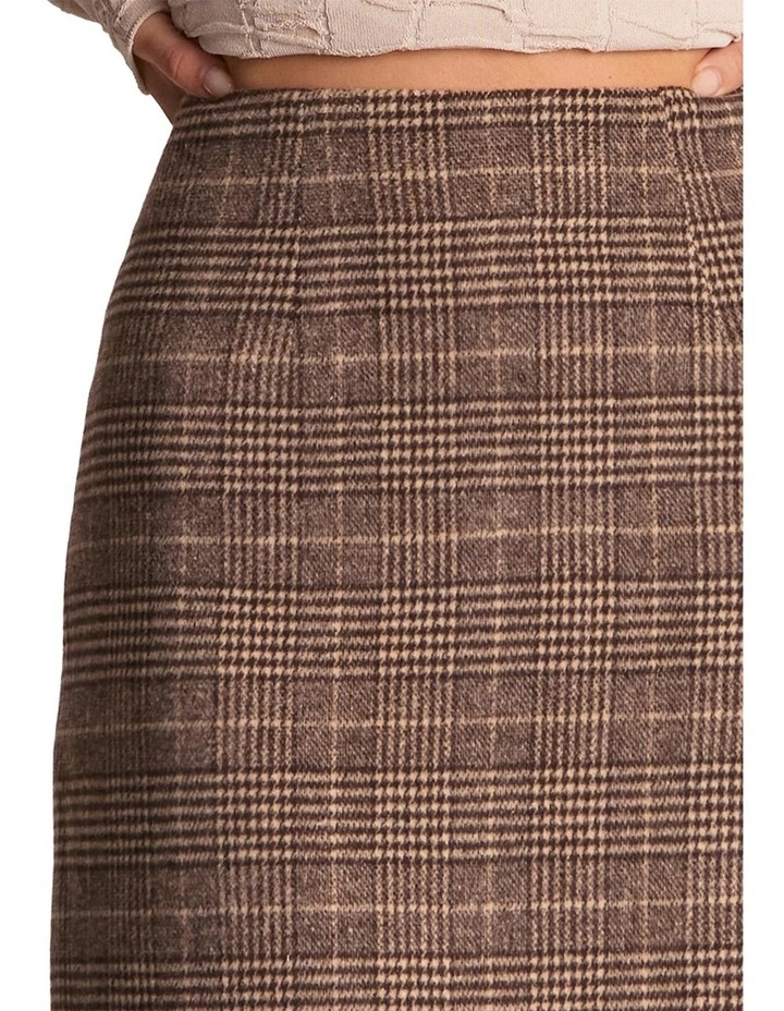 Evangeline Skirt in Brown image 5