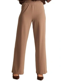 Nina Pant in Beige Stripe