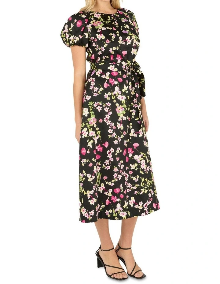 Printemps Dress in Black/Primavera image 3