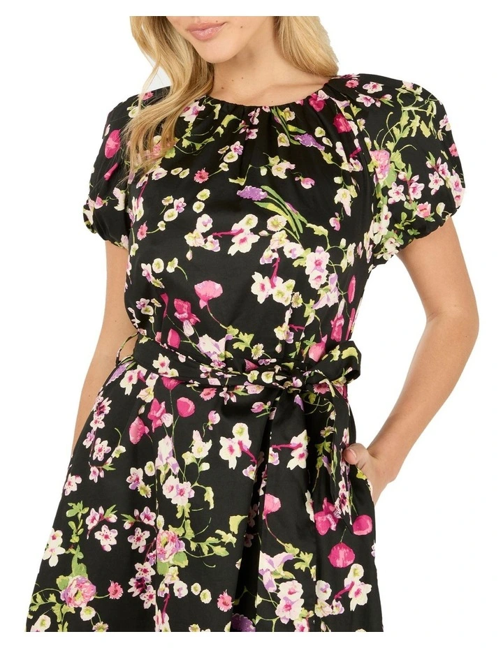 Printemps Dress in Black/Primavera image 4