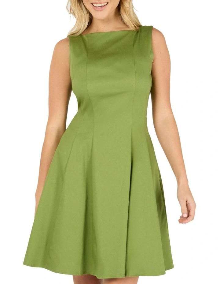Jardin Dress in Green image 1