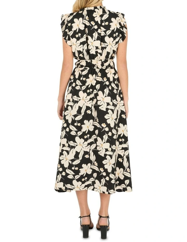 Petunia Dress in Black/White image 2