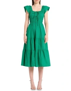 Alana Dress in Green