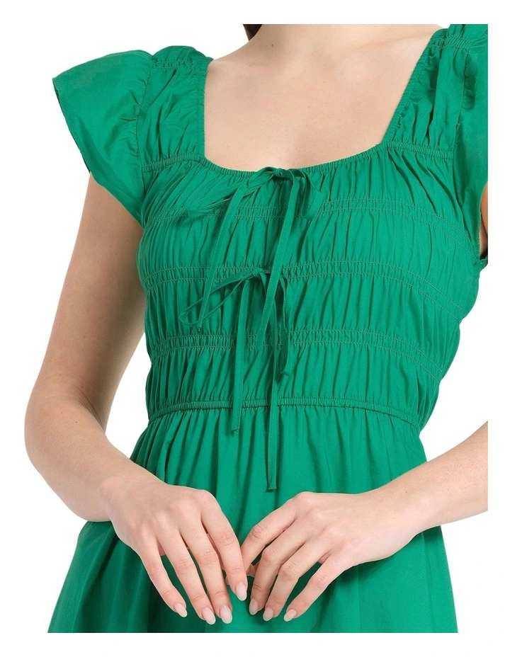Alana Dress in Green image 4