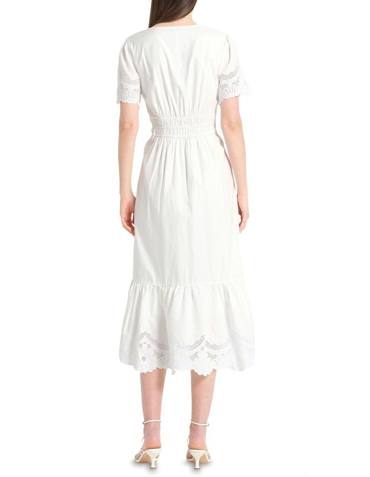 Pimelle Dress in White image 2