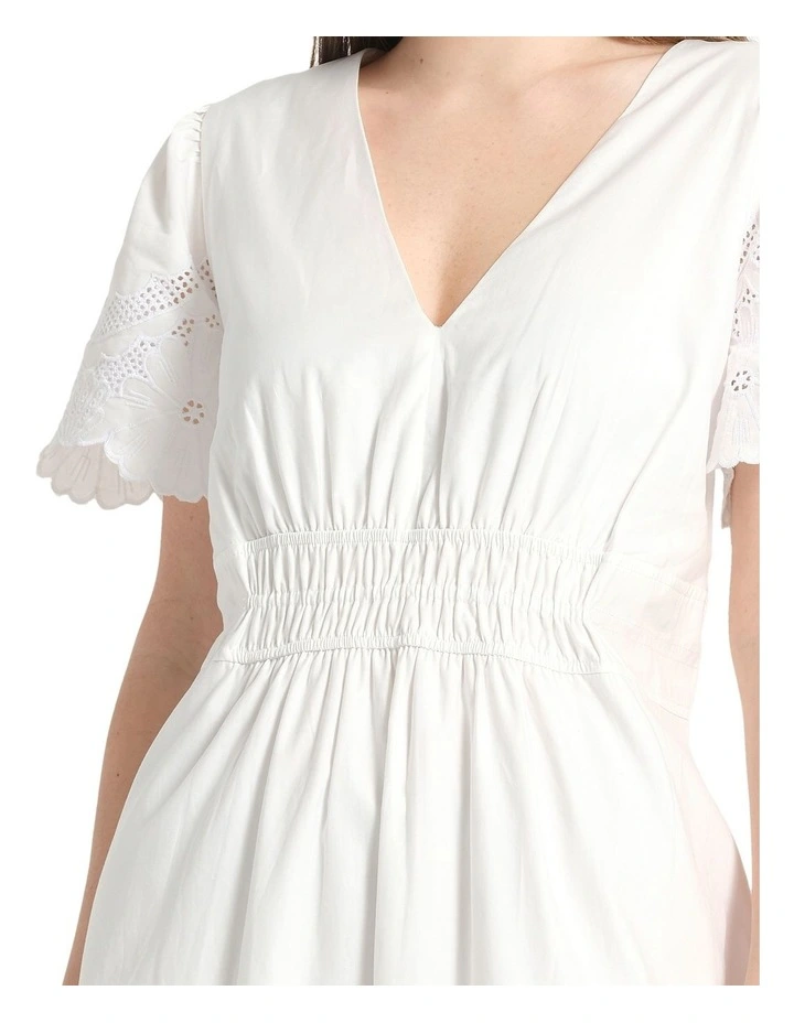 Pimelle Dress in White image 4