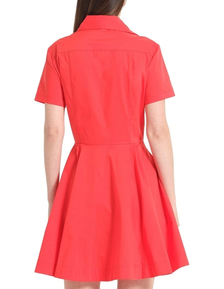 Janine Dress in Red image 2