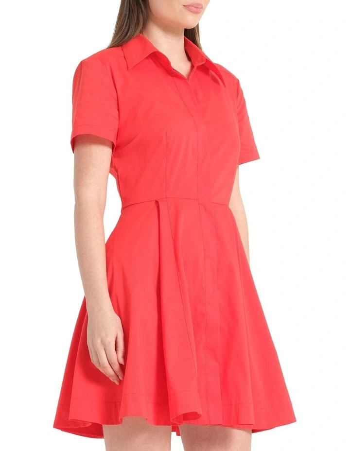 Janine Dress in Red image 3