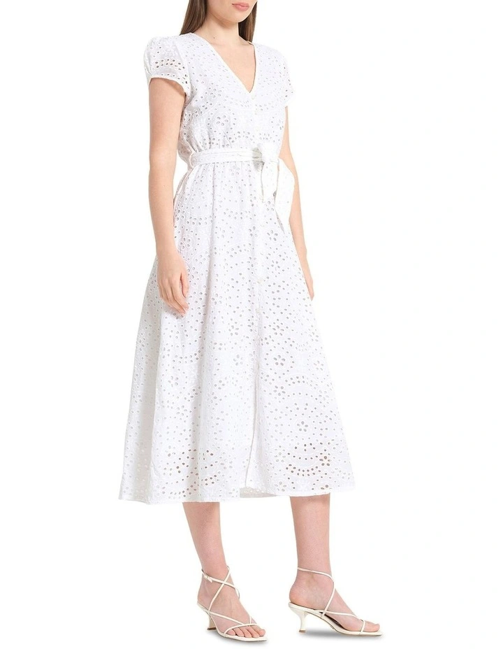 Delphi Dress in White image 3