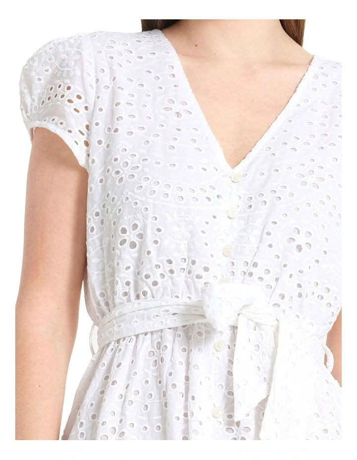 Delphi Dress in White image 4