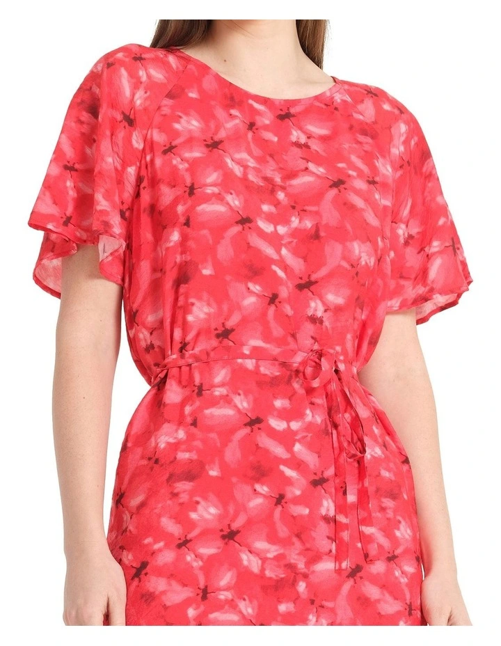 Kaya Dress in Red image 4