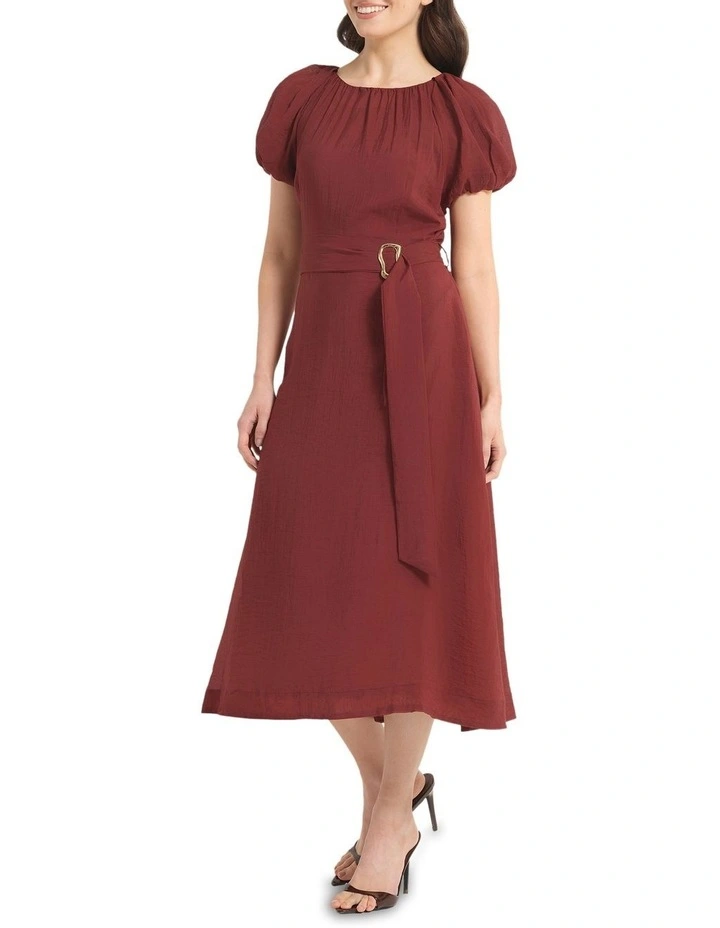 Rosalie Dress in Red image 3
