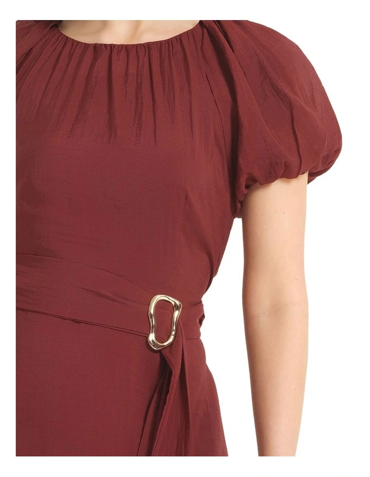 Rosalie Dress in Red image 4