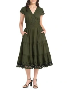 Pia Dress in Green