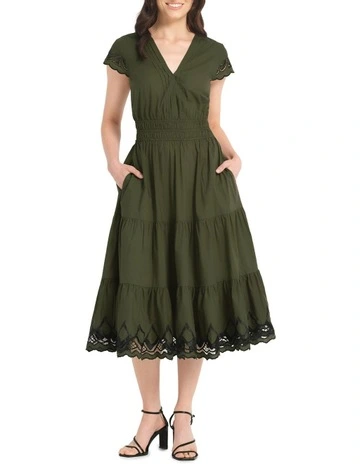 Pia Dress in Green