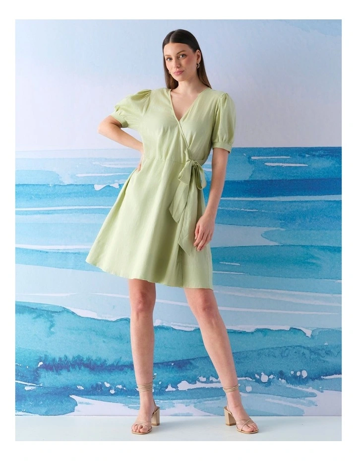 Vanuatu Dress in Green image 2