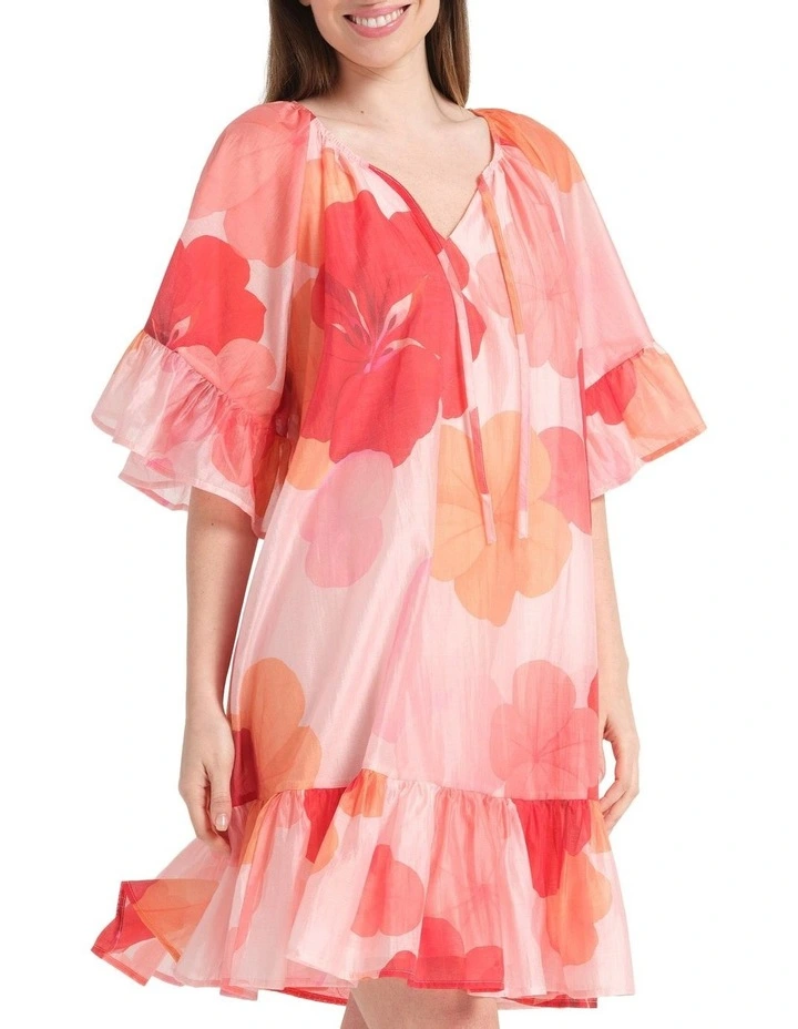 Malaya Dress in Pink image 3