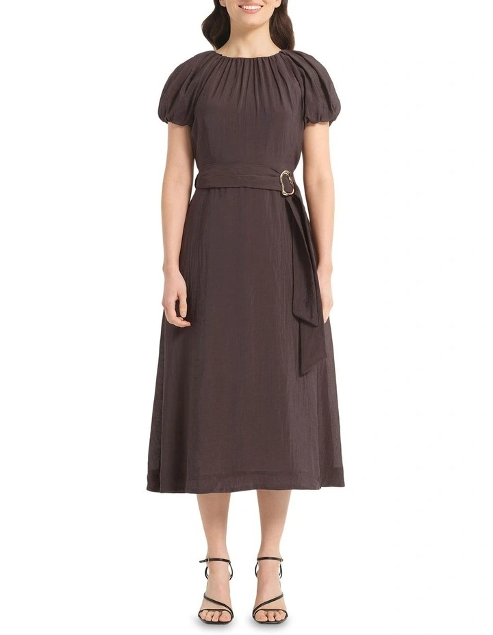 Rosalie Dress in Brown image 1